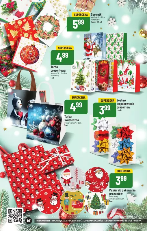 POLOmarket - gazetka promocyjna KATALOG Świetnie że ho! ho! od piątku 08.11 do wtorku 24.12 - strona 16