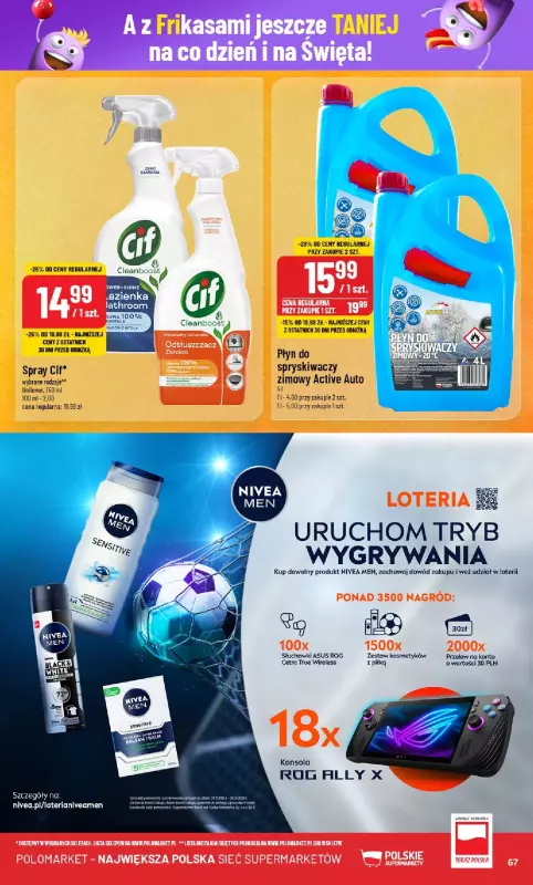 POLOmarket - gazetka promocyjna Gazetka od środy 20.11 do wtorku 26.11 - strona 67