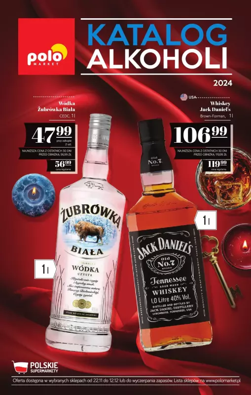 POLOmarket - gazetka promocyjna Katalog alkoholi  do czwartku 12.12