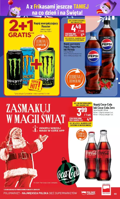 POLOmarket - gazetka promocyjna Gazetka od środy 04.12 do wtorku 10.12 - strona 55