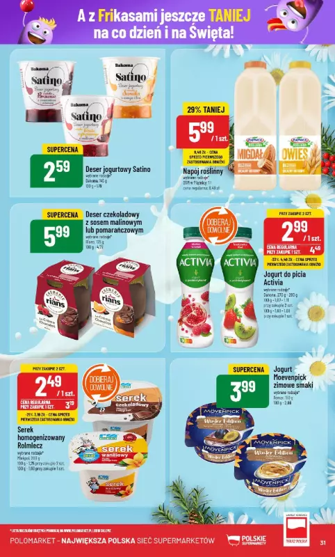 POLOmarket - gazetka promocyjna Gazetka od środy 11.12 do wtorku 17.12 - strona 31