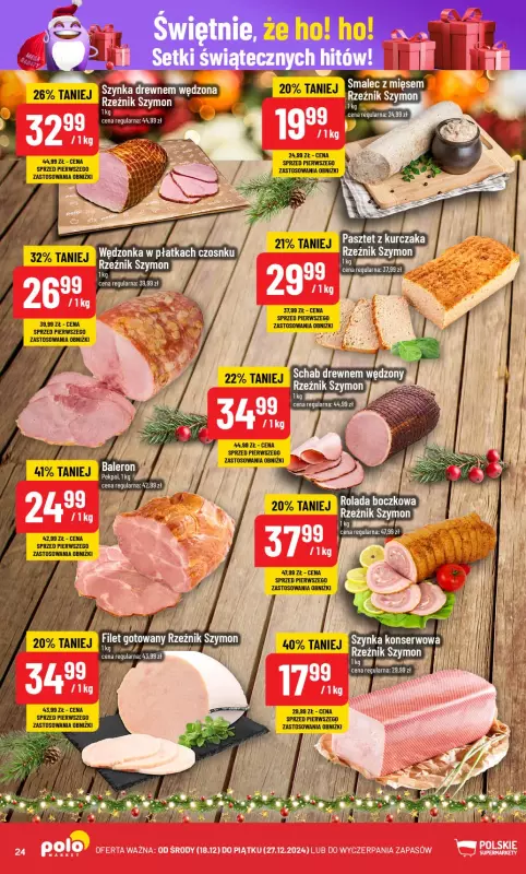 POLOmarket - gazetka promocyjna Gazetka od środy 18.12 do piątku 27.12 - strona 24