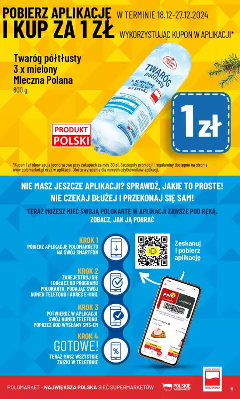 POLOmarket - gazetka promocyjna Gazetka od środy 18.12 do piątku 27.12 - strona 11