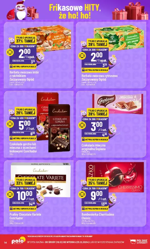 POLOmarket - gazetka promocyjna Frikasowy Katalog od środy 18.12 do wtorku 31.12 - strona 14