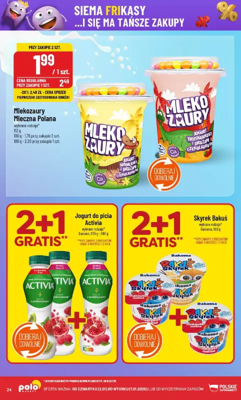 POLOmarket - gazetka promocyjna Gazetka od czwartku 02.01 do wtorku 07.01 - strona 24