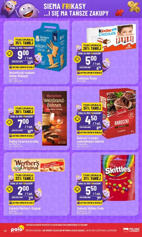 POLOmarket - gazetka promocyjna Frikasowy Katalog od środy 15.01 do wtorku 28.01 - strona 14