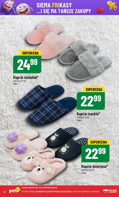 POLOmarket - gazetka promocyjna Gazetka od środy 22.01 do wtorku 28.01 - strona 42