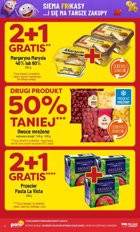 POLOmarket - gazetka promocyjna Gazetka od środy 22.01 do wtorku 28.01 - strona 4