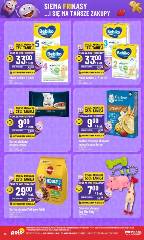 POLOmarket - gazetka promocyjna Frikasowy Katalog od środy 29.01 do wtorku 11.02 - strona 16