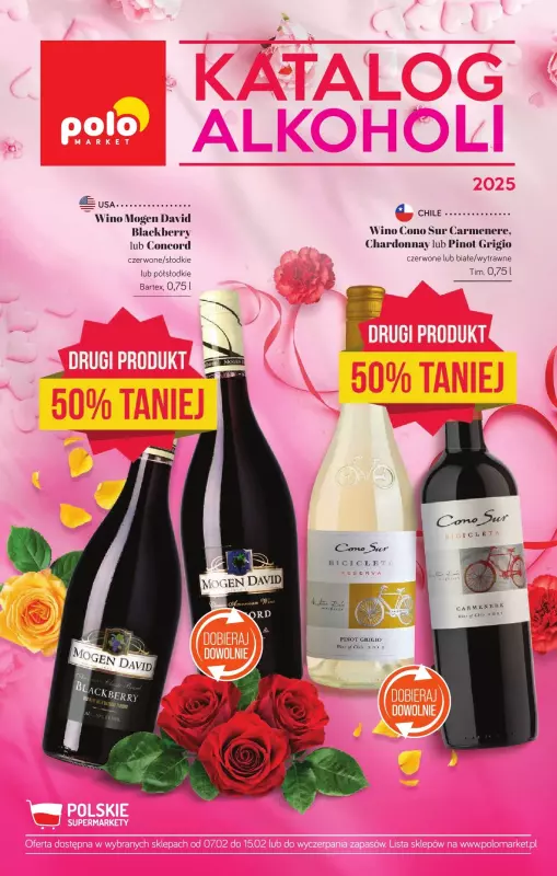 POLOmarket - gazetka promocyjna Katalog alkoholi od piątku 07.02 do soboty 15.02