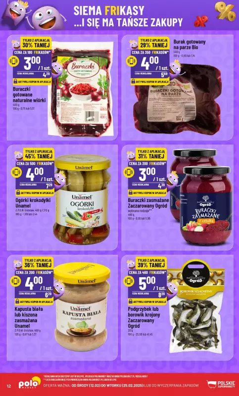 POLOmarket - gazetka promocyjna Katalog Frikasy od środy 12.02 do wtorku 25.02 - strona 12