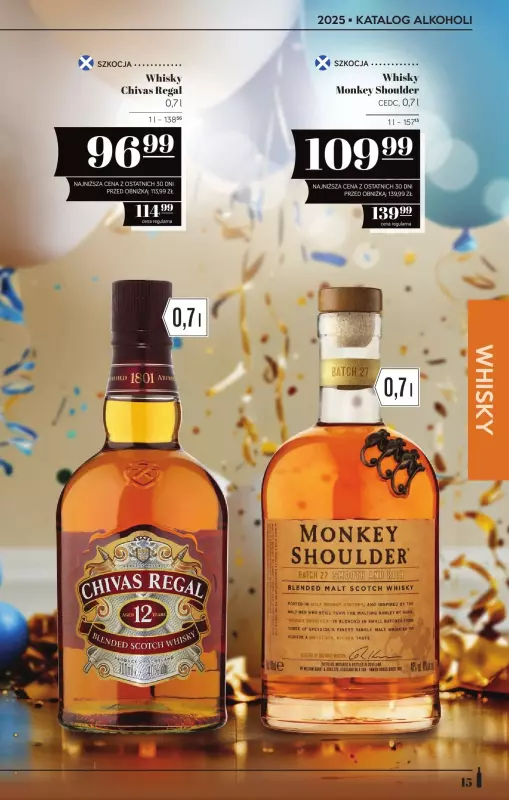 POLOmarket - gazetka promocyjna Katalog alkoholowy od piątku 21.02 do czwartku 13.03 - strona 15