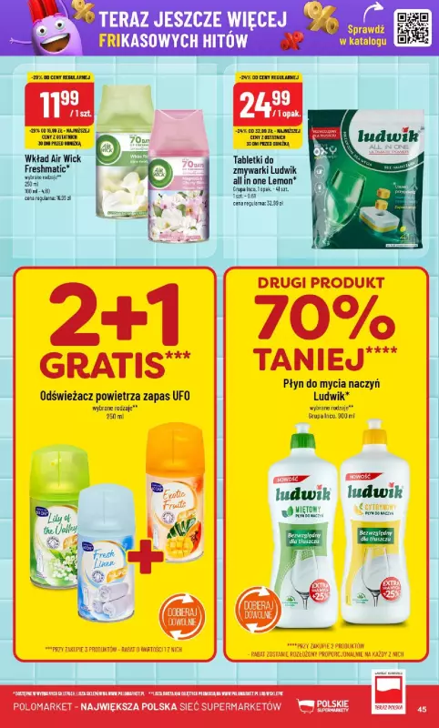 POLOmarket - gazetka promocyjna Gazetka od środy 19.02 do wtorku 25.02 - strona 45