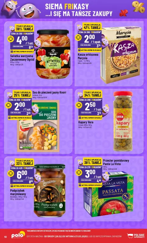 POLOmarket - gazetka promocyjna Frikasowy Katalog od środy 26.02 do wtorku 11.03 - strona 10