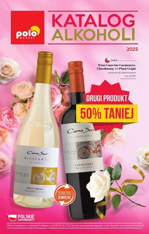 POLOmarket - gazetka promocyjna Katalog alkoholi od czwartku 06.03 do wtorku 11.03