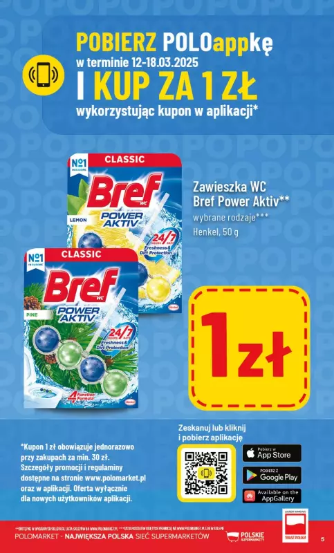 POLOmarket - gazetka promocyjna Gazetka od środy 12.03 do wtorku 18.03 - strona 5
