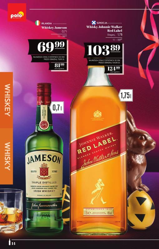 POLOmarket - gazetka promocyjna Katalog alkoholi od piątku 28.03  - strona 14