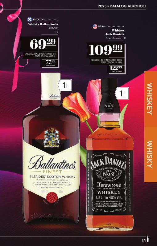 POLOmarket - gazetka promocyjna Katalog alkoholi od piątku 28.03  - strona 15