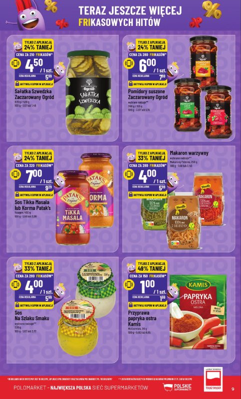 POLOmarket - gazetka promocyjna Frikasowy Katalog od środy 26.03 do wtorku 08.04 - strona 9