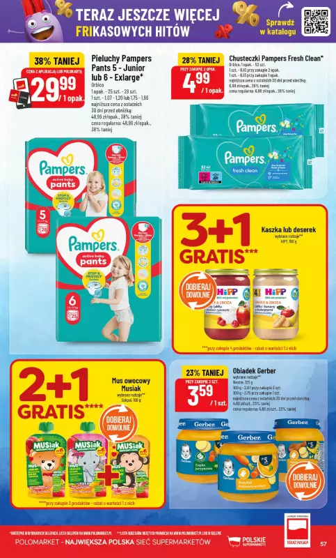 POLOmarket - gazetka promocyjna Gazetka od środy 23.04 do wtorku 06.05 - strona 57