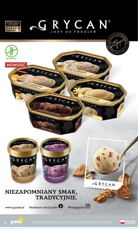 POLOmarket - gazetka promocyjna Katalog Lodowa Uczta od środy 23.04 do niedzieli 31.08 - strona 22