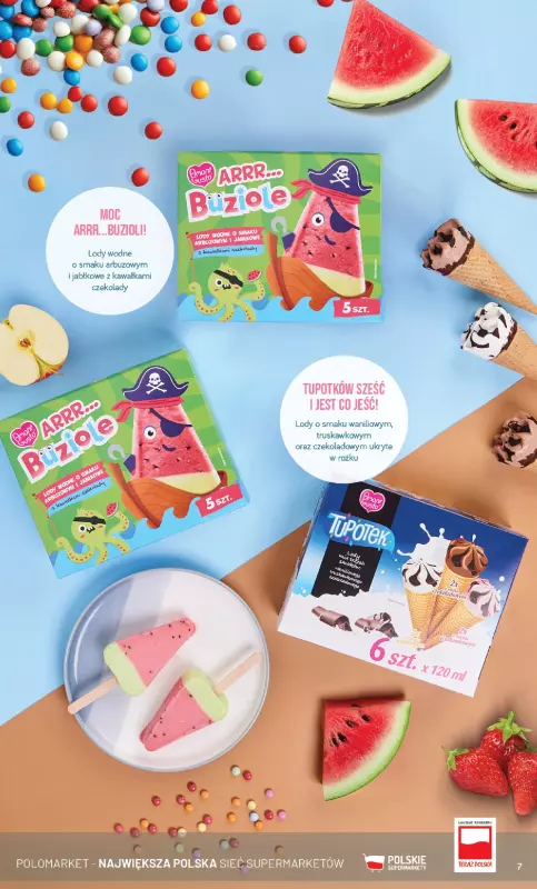 POLOmarket - gazetka promocyjna Katalog Lodowa Uczta od środy 23.04 do niedzieli 31.08 - strona 7