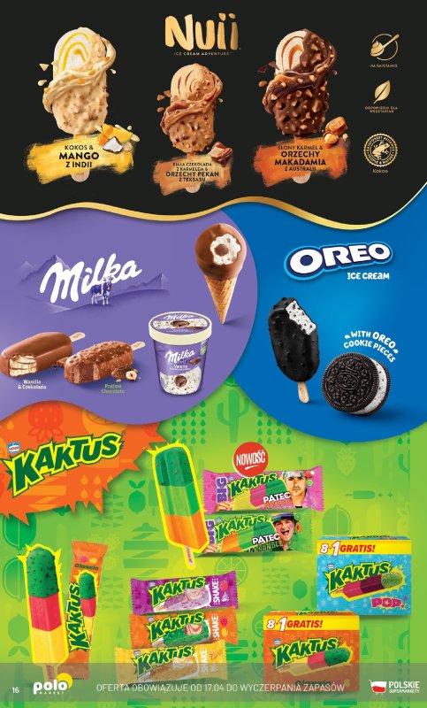 POLOmarket - gazetka promocyjna Katalog Lodowa Uczta od środy 23.04 do niedzieli 31.08 - strona 16