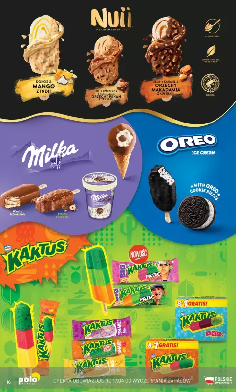 POLOmarket - gazetka promocyjna Katalog Lodowa Uczta od środy 23.04 do niedzieli 31.08 - strona 16