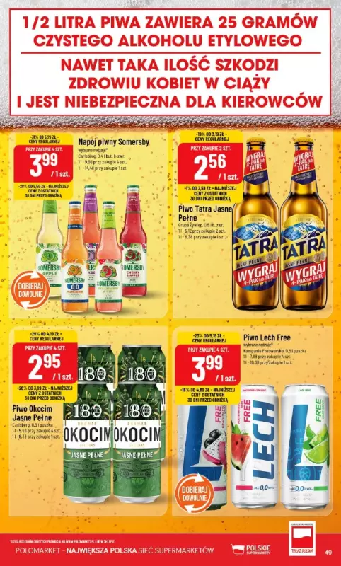 POLOmarket - gazetka promocyjna Gazetka od środy 23.04 do wtorku 06.05 - strona 49