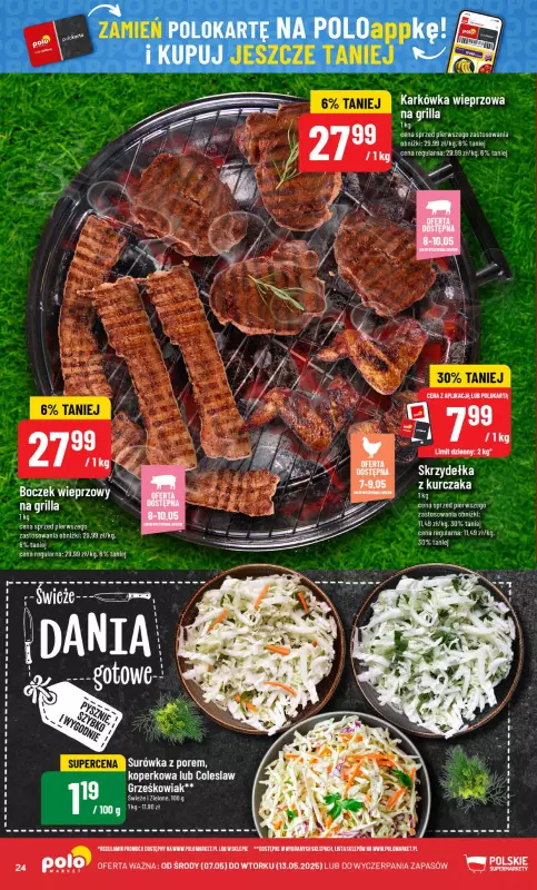 POLOmarket - gazetka promocyjna Gazetka od środy 07.05 do wtorku 13.05 - strona 24