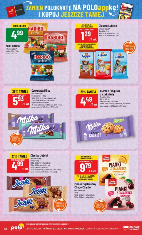 POLOmarket - gazetka promocyjna Gazetka od środy 07.05 do wtorku 13.05 - strona 38