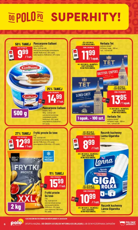 POLOmarket - gazetka promocyjna Gazetka od środy 07.05 do wtorku 13.05 - strona 6