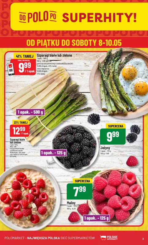 POLOmarket - gazetka promocyjna Gazetka od środy 07.05 do wtorku 13.05 - strona 3