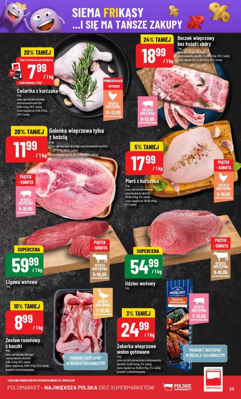 POLOmarket - gazetka promocyjna Gazetka od środy 07.05 do wtorku 13.05 - strona 23