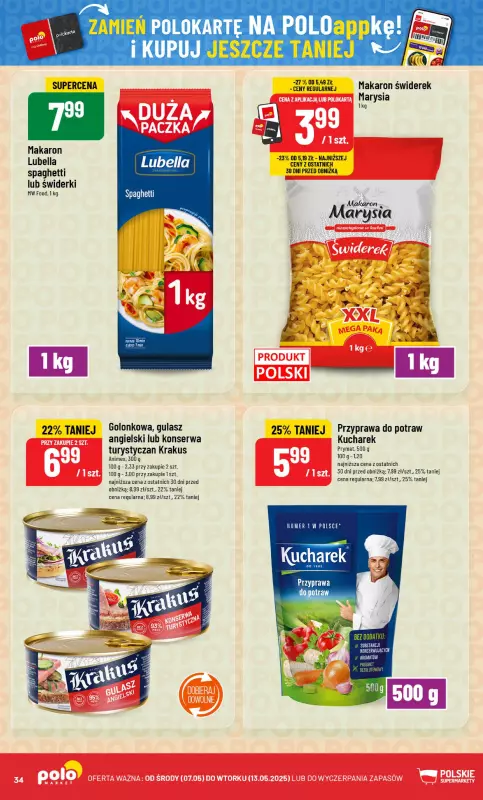 POLOmarket - gazetka promocyjna Gazetka od środy 07.05 do wtorku 13.05 - strona 34