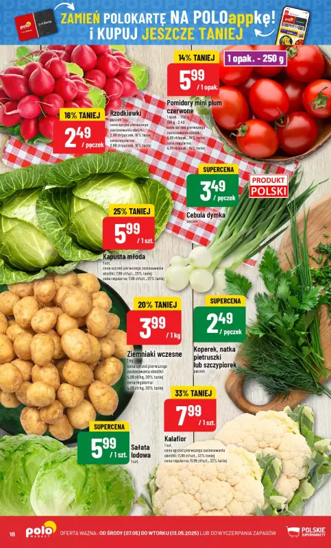 POLOmarket - gazetka promocyjna Gazetka od środy 07.05 do wtorku 13.05 - strona 18