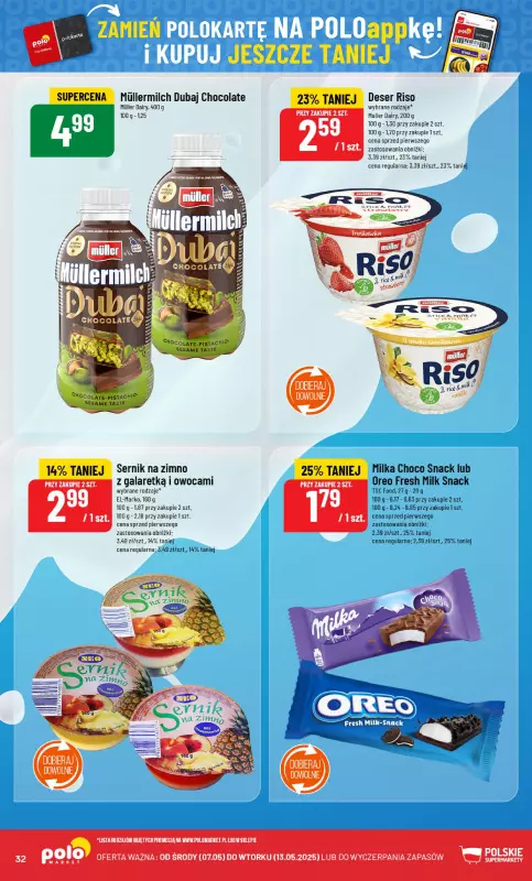 POLOmarket - gazetka promocyjna Gazetka od środy 07.05 do wtorku 13.05 - strona 32
