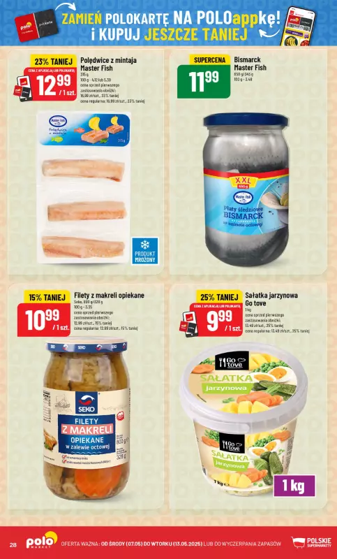 POLOmarket - gazetka promocyjna Gazetka od środy 07.05 do wtorku 13.05 - strona 28