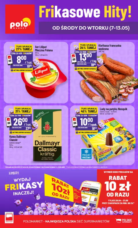 POLOmarket - gazetka promocyjna Frikasowy Katalog od środy 07.05 do wtorku 13.05