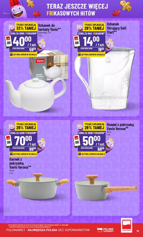 POLOmarket - gazetka promocyjna Frikasowy Katalog od środy 07.05 do wtorku 13.05 - strona 19