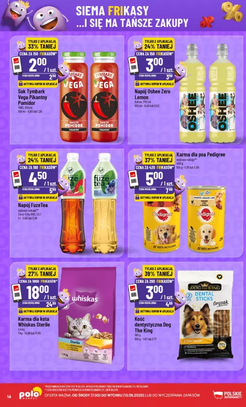 POLOmarket - gazetka promocyjna Frikasowy Katalog od środy 07.05 do wtorku 13.05 - strona 14