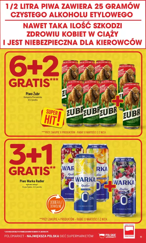 POLOmarket - gazetka promocyjna Gazetka od środy 07.05 do wtorku 13.05 - strona 11