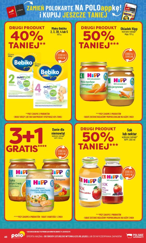 POLOmarket - gazetka promocyjna Gazetka od środy 07.05 do wtorku 13.05 - strona 48