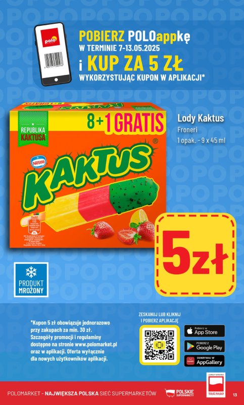 POLOmarket - gazetka promocyjna Gazetka od środy 07.05 do wtorku 13.05 - strona 13