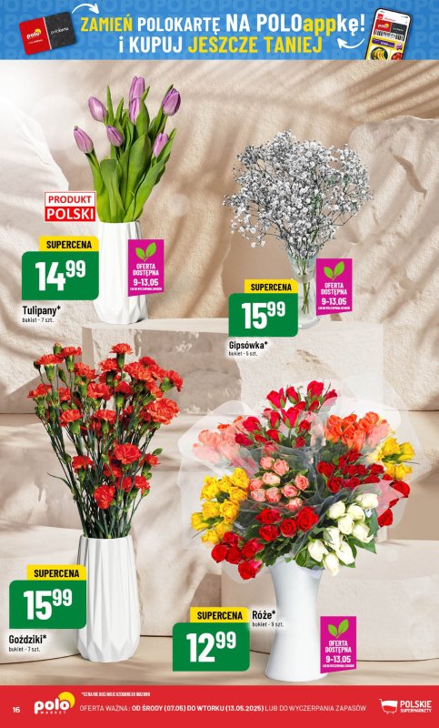 POLOmarket - gazetka promocyjna Gazetka od środy 07.05 do wtorku 13.05 - strona 16