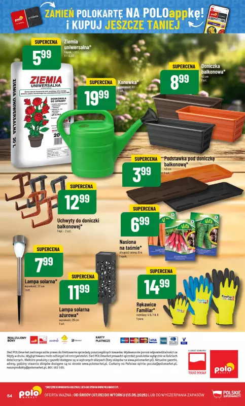 POLOmarket - gazetka promocyjna Gazetka od środy 07.05 do wtorku 13.05 - strona 54