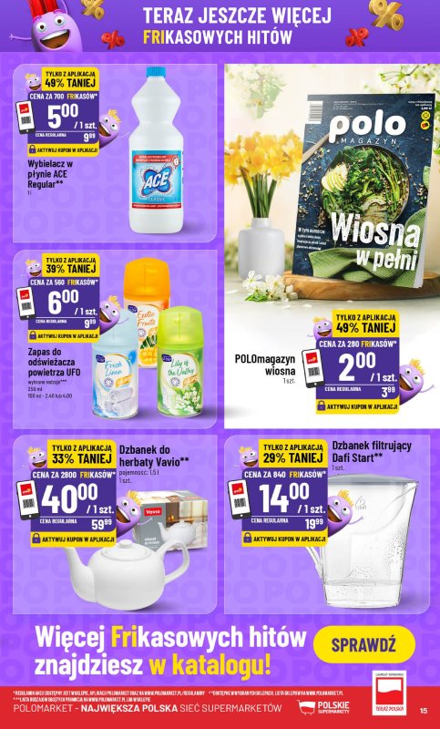 POLOmarket - gazetka promocyjna Gazetka od środy 07.05 do wtorku 13.05 - strona 15