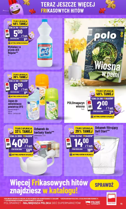 POLOmarket - gazetka promocyjna Gazetka od środy 07.05 do wtorku 13.05 - strona 15