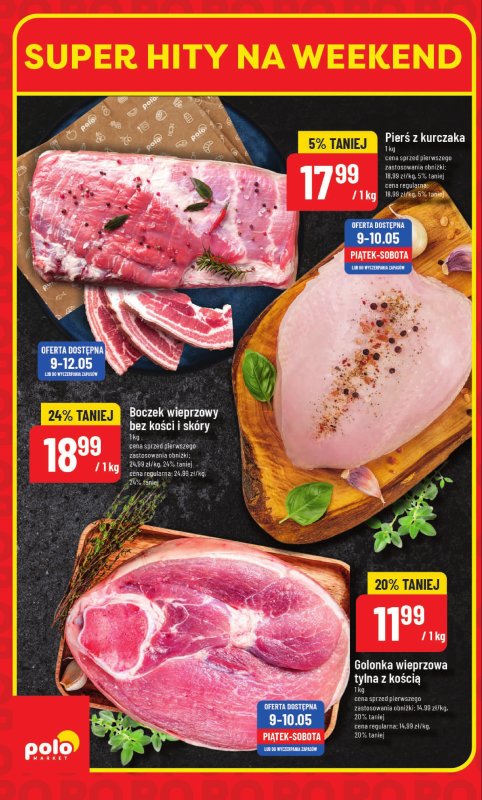 POLOmarket - gazetka promocyjna Super hity na weekend od piątku 09.05 do soboty 10.05 - strona 4