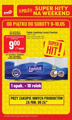 POLOmarket - gazetka promocyjna Super hity na weekend od piątku 09.05 do soboty 10.05